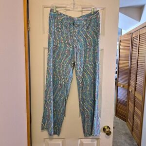 Lilly Pulitzer Shell of Time Size M Coastal Resort Wear Trousers
